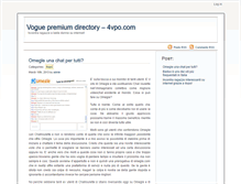 Tablet Screenshot of 4vpo.com
